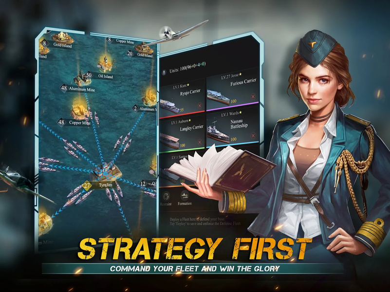 Fleet Command ۳D - عکس بازی موبایلی اندروید