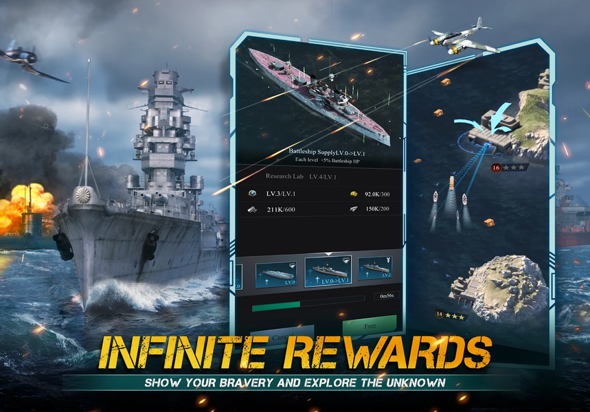 Fleet Command ۳D - عکس بازی موبایلی اندروید