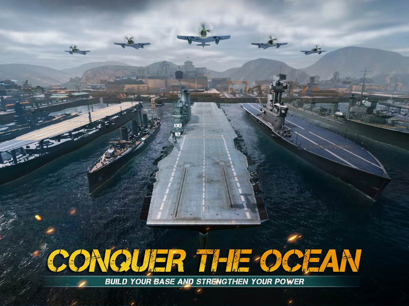 Fleet Command ۳D - عکس بازی موبایلی اندروید