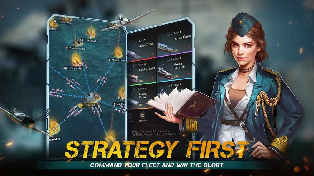 Fleet Command ۳D - عکس بازی موبایلی اندروید