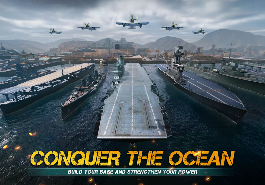 Fleet Command ۳D - عکس بازی موبایلی اندروید