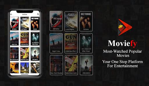 Moviefy - Stream Movies in HD - عکس برنامه موبایلی اندروید