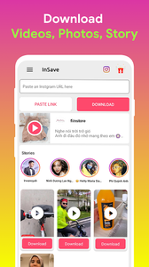 Photo & Video Downloader for Instagram - InSave - عکس برنامه موبایلی اندروید