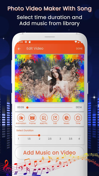 Photo Video Maker With Effects - عکس برنامه موبایلی اندروید