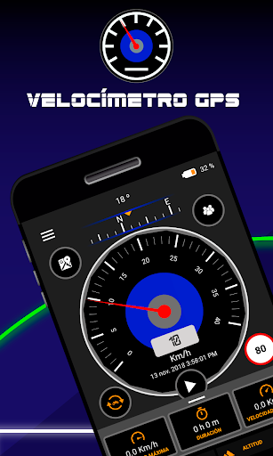 Speedometer GPS - Image screenshot of android app
