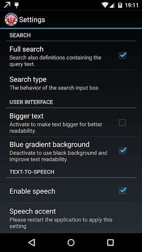 Advanced Offline Dictionary - Image screenshot of android app