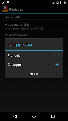 Spanish French Dictionary - Image screenshot of android app