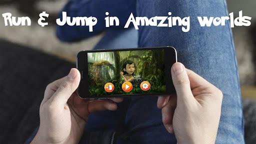 Jungle Boy Runner - Gameplay image of android game