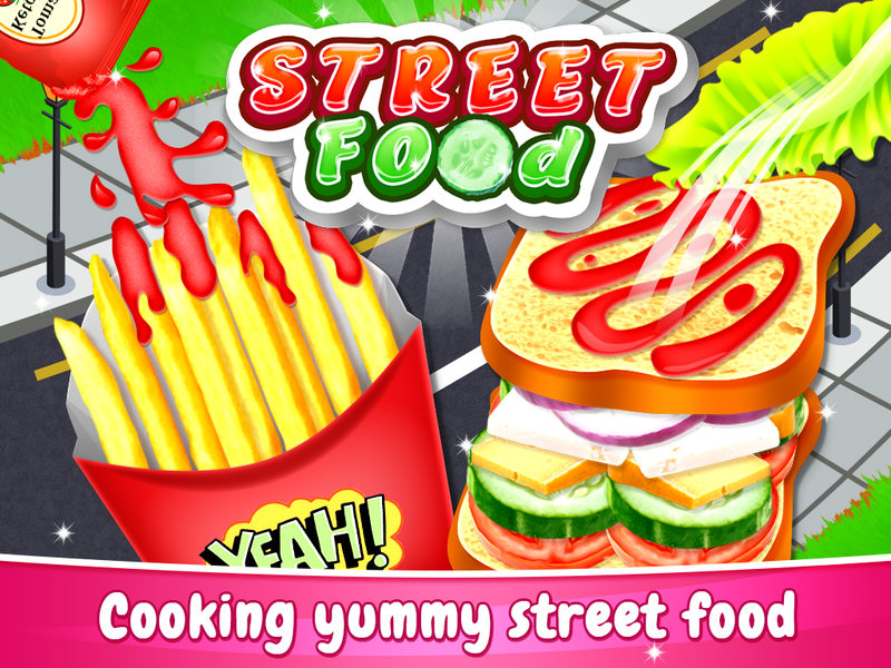 Street Food: Cooking Chef Game - عکس بازی موبایلی اندروید