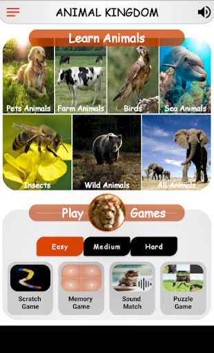 Animal Kingdom: Play & Learn - عکس برنامه موبایلی اندروید