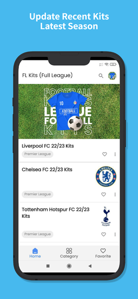Kits Football League 23 - عکس برنامه موبایلی اندروید