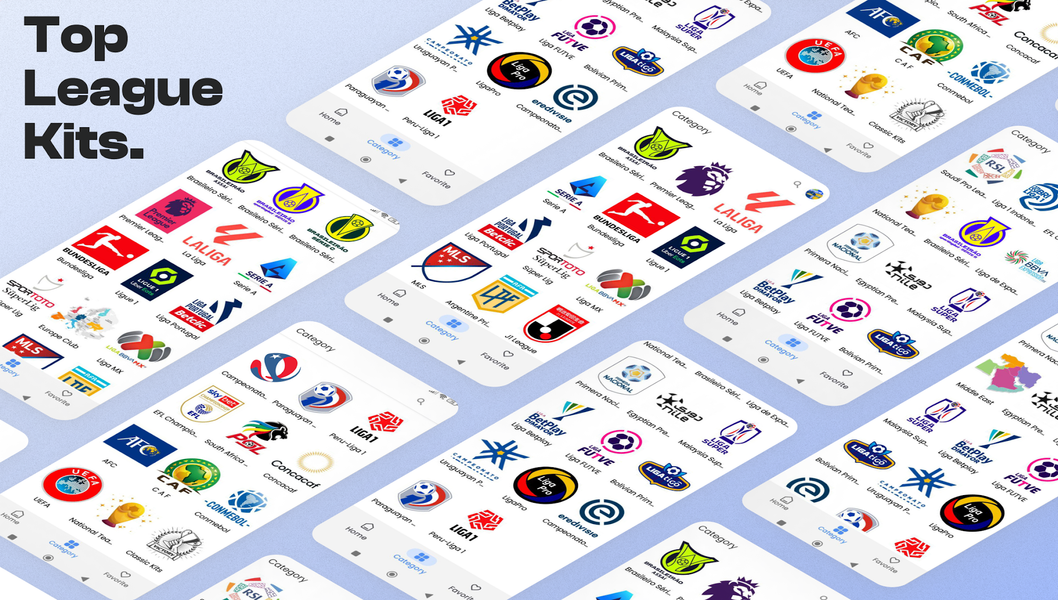 FL Kits - Football League Kits - Image screenshot of android app