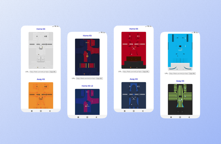 FL Kits - Football League Kits - Image screenshot of android app