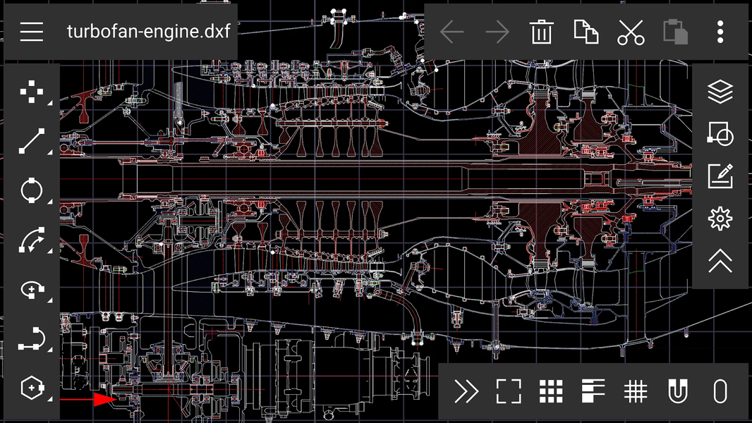 UVCAD - CAD 2D Draw & Drafting - Image screenshot of android app