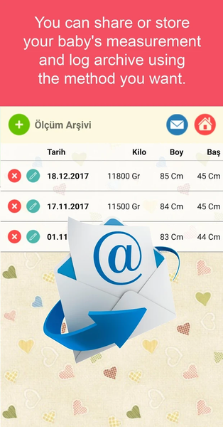 Baby weight control - عکس برنامه موبایلی اندروید