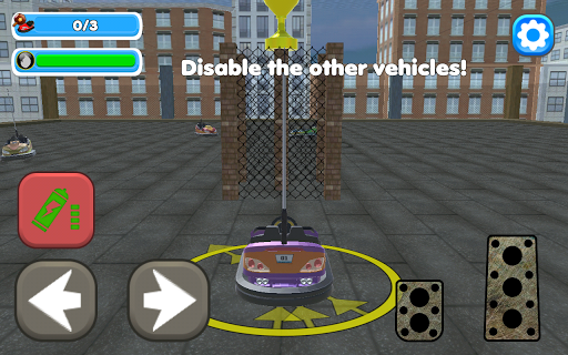 Bumper Cars Blocky Destruction - Gameplay image of android game