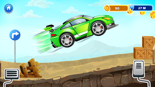 Uphill Races Car Game For Boys - عکس بازی موبایلی اندروید