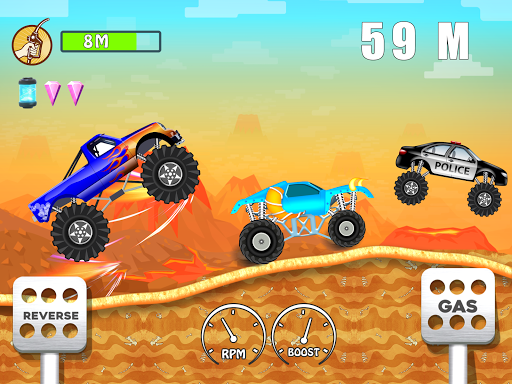 Monster Truck Games-Boys Games - Gameplay image of android game