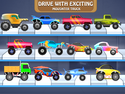 Monster Truck Games-Boys Games - Gameplay image of android game