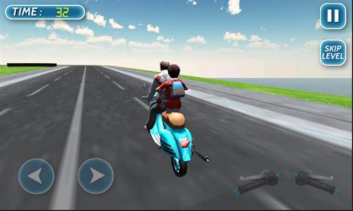 Freestyle Scooter Drive School - Gameplay image of android game