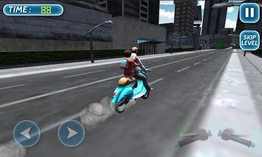 Freestyle Scooter Drive School - Gameplay image of android game