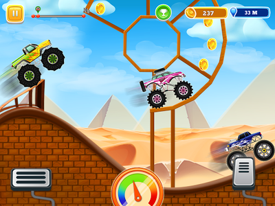 Kids Monster Truck Racing Game APK for Android Download