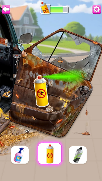 Satisfying Car Wash & Repair - عکس بازی موبایلی اندروید