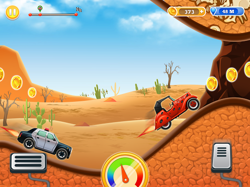 Hill Racing Car Game For Boys - عکس بازی موبایلی اندروید