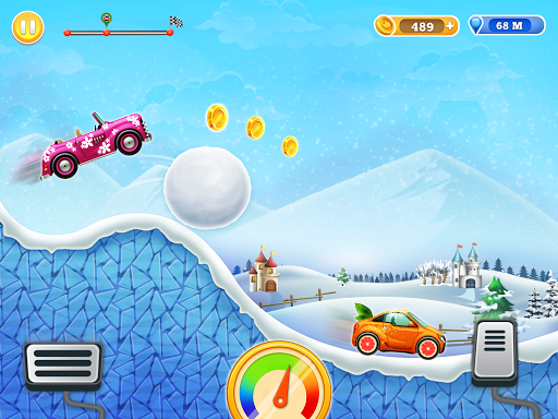 Hill Racing Car Game For Boys - Gameplay image of android game