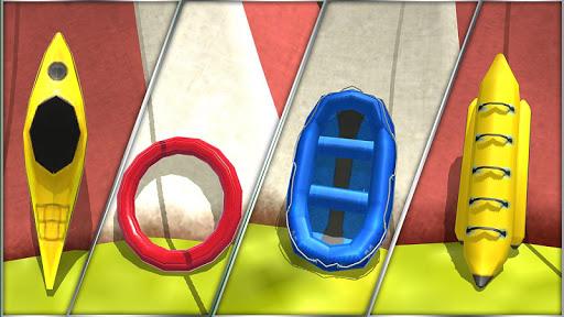 super hero water slide uphill rush - Gameplay image of android game