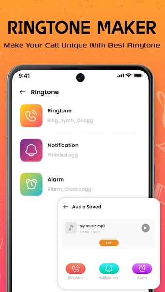 MP۳ Cutter: Music Editor App - عکس برنامه موبایلی اندروید