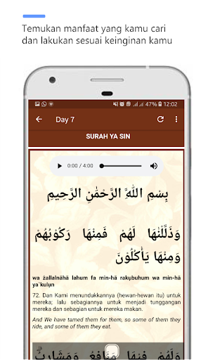 hafalan surat Yasin offline - Image screenshot of android app
