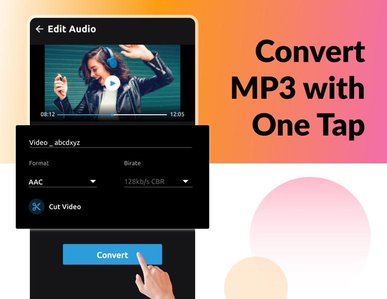 MP3 Converter, Musik Schneiden - عکس برنامه موبایلی اندروید