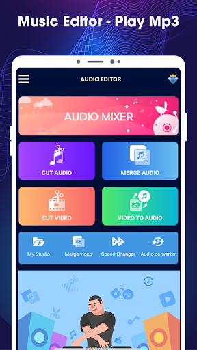 Music Editor: Mp3 Cutter, Mix - عکس برنامه موبایلی اندروید