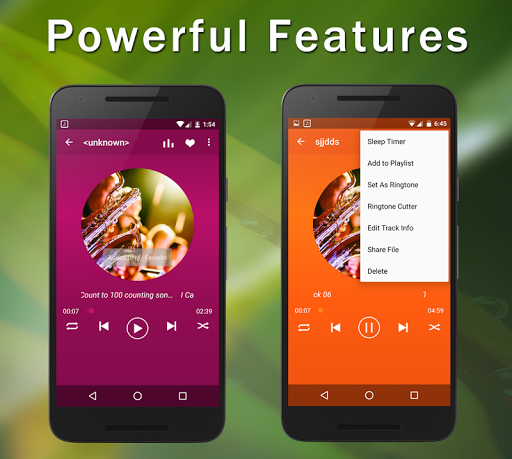 Music Player - عکس برنامه موبایلی اندروید