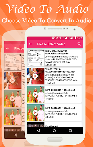 Video to Audio Converter - Image screenshot of android app