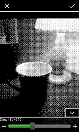 1 bit pixels - Image screenshot of android app