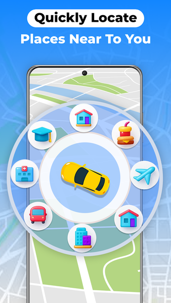 GPS Voice Navigation Live Maps - عکس برنامه موبایلی اندروید