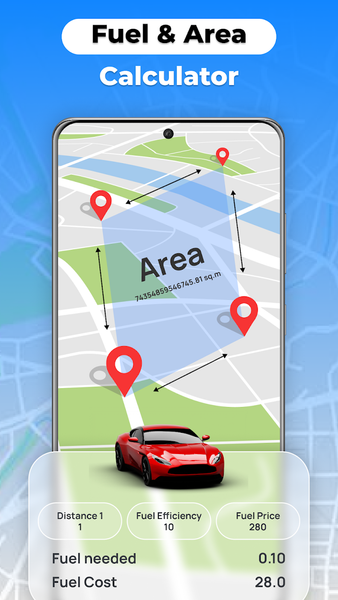 GPS Voice Navigation Live Maps - عکس برنامه موبایلی اندروید