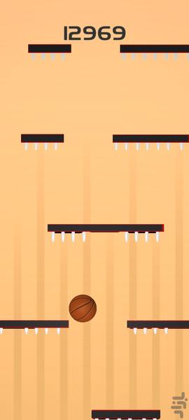 توپ و تیغ - Gameplay image of android game