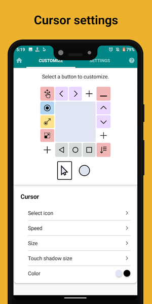 Touchpad for Big Phone & Tab - عکس برنامه موبایلی اندروید