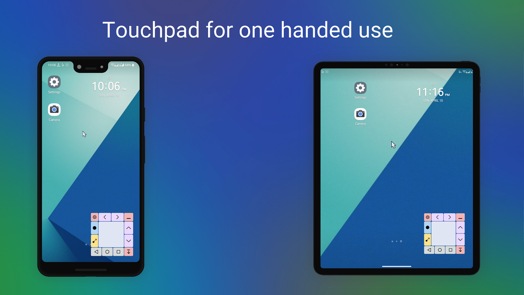 Touchpad for Big Phone & Tab - Image screenshot of android app