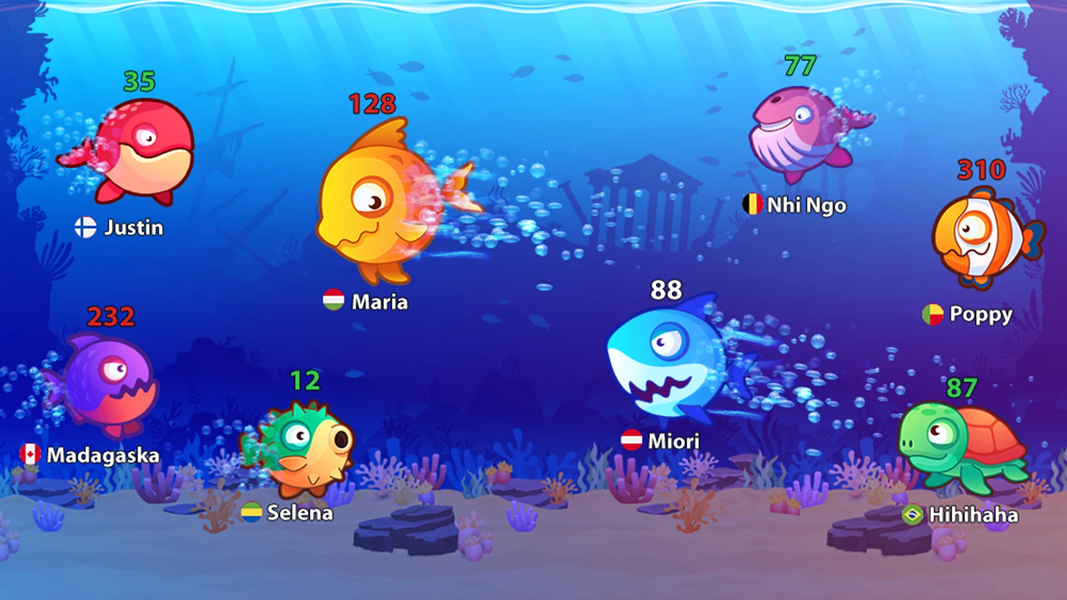 Fish Eater.io - Gameplay image of android game