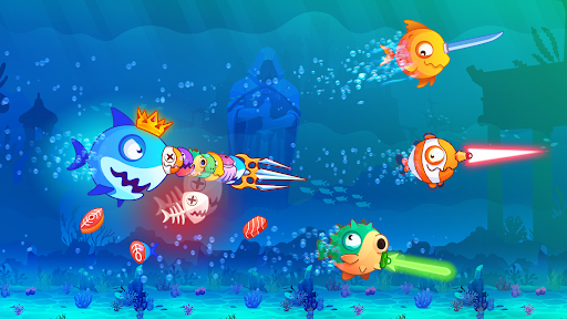 Fish.IO - Hungry Fish - Gameplay image of android game