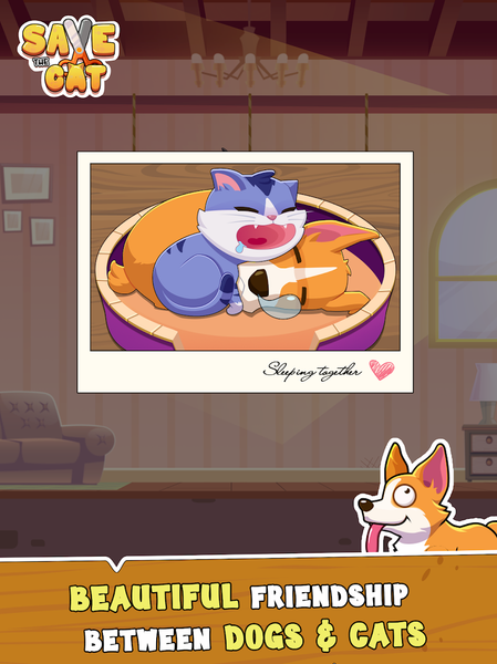 Save the Cat - Kitten Escape - Gameplay image of android game