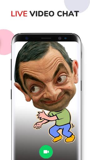 Mr. Funny Call Me! Fake Video Call - Image screenshot of android app