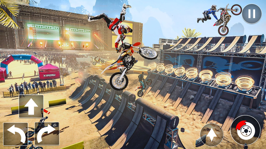 Wheelie Bike Dirt Stunt Games - Image screenshot of android app