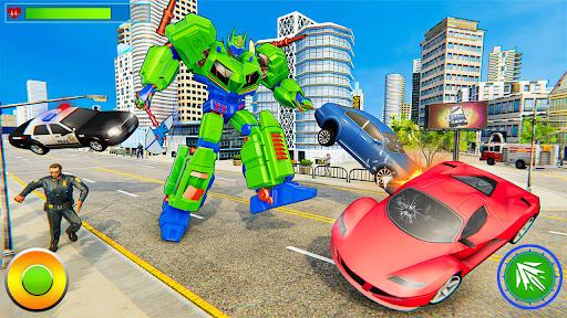 Robot Hero City Battle - Gameplay image of android game