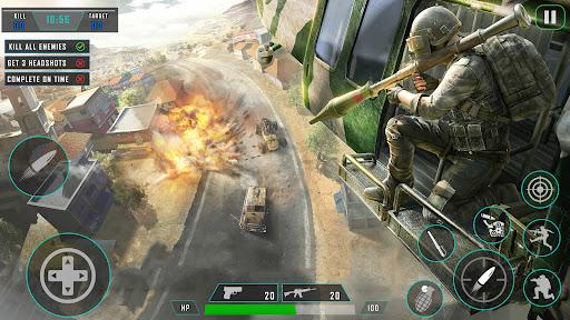 Offline Gun Games : Fire Games - Image screenshot of android app