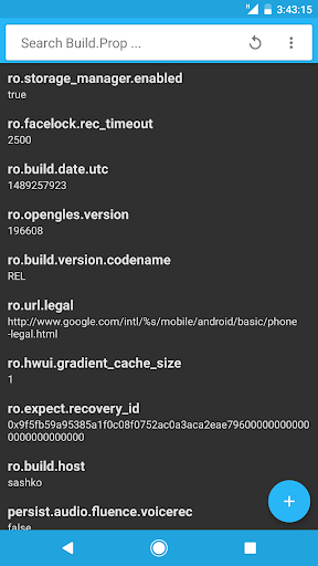 Material Build.prop Editor - Image screenshot of android app